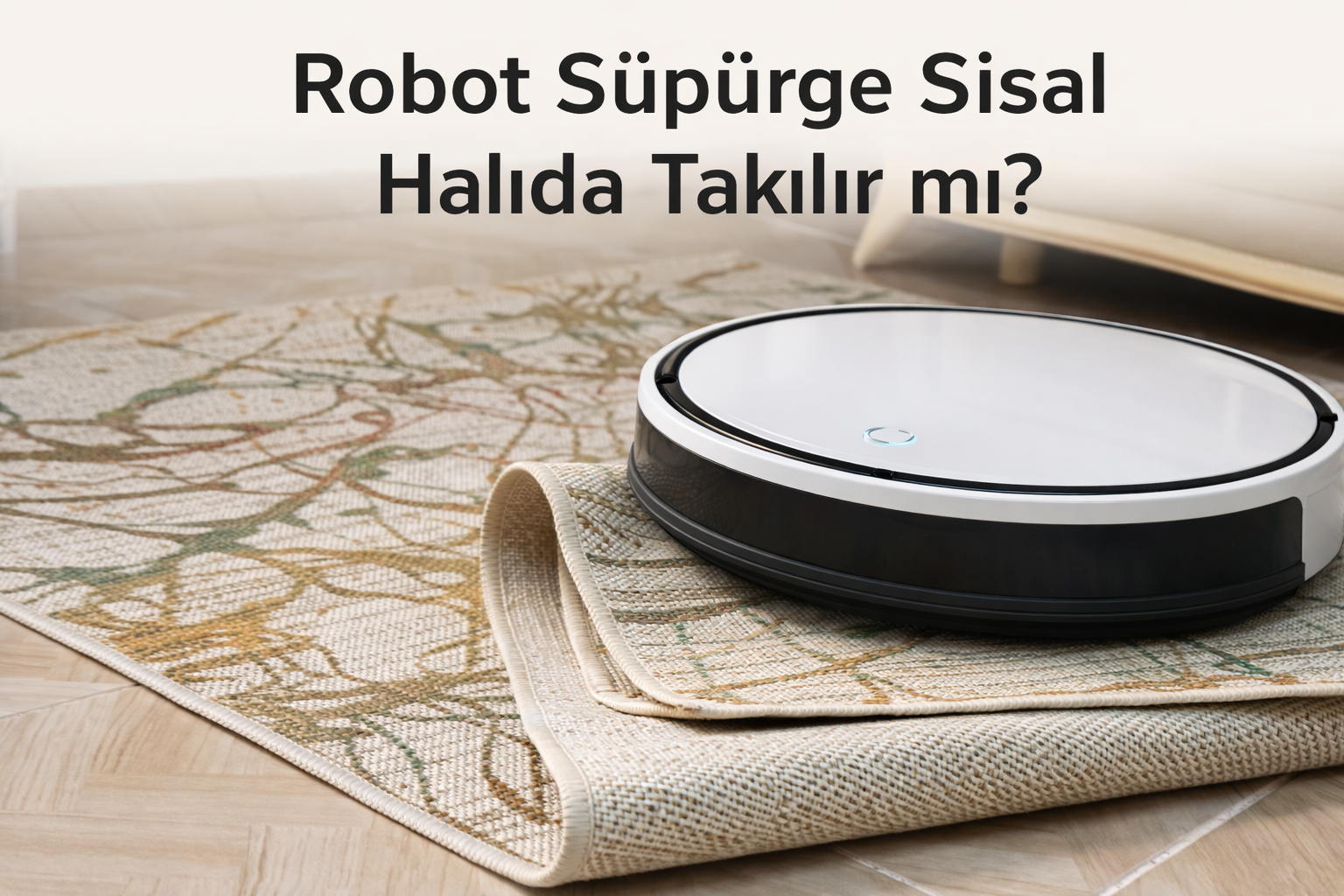 Robot Süpürge Sisal Halıda Takılırmı?
